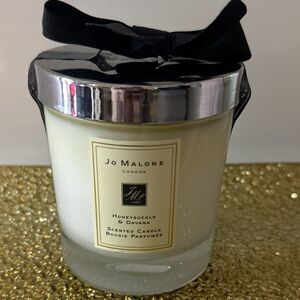 Jo Malone Candle with Silver Lid and Black Bow